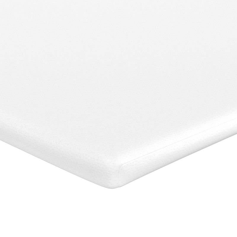 Casa si Gradina - Mobilier - Paturi si accesorii - Paturi - Pat cu arcuri cu saltea crem single Stoffa de corduroy - Infinity.ro