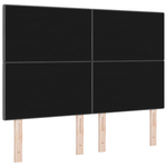 Casa si Gradina - Mobilier - Paturi si accesorii - Accesorii paturi - Tablie de pat cu nasturi, gri inchis, 160 cm, textil - Infinity.ro