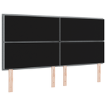 Casa si Gradina - Mobilier - Paturi si accesorii - Accesorii paturi - Tablie de pat design linii gri deschis 180 cm tesatura - Infinity.ro