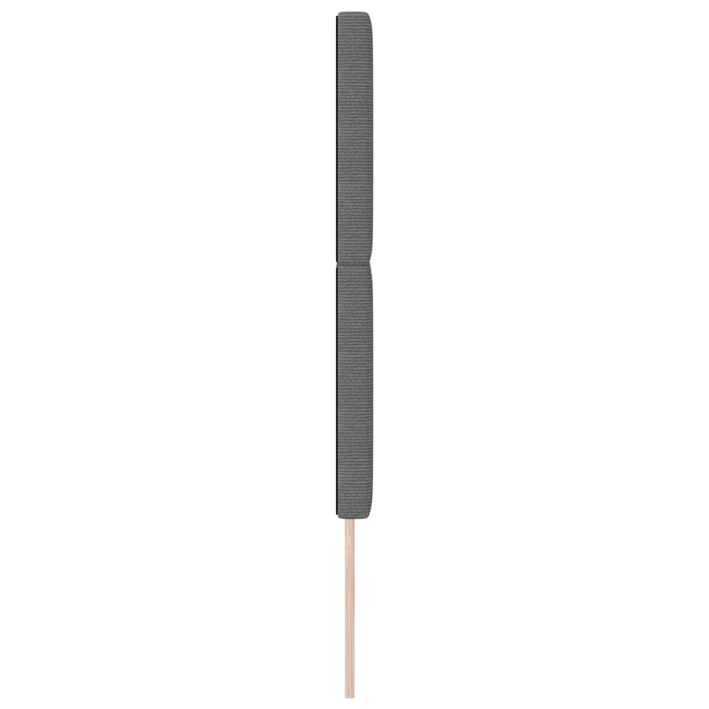 Casa si Gradina - Mobilier - Paturi si accesorii - Accesorii paturi - Tablie de pat design simplu, gri deschis, 140 cm catifea raiata - Infinity.ro