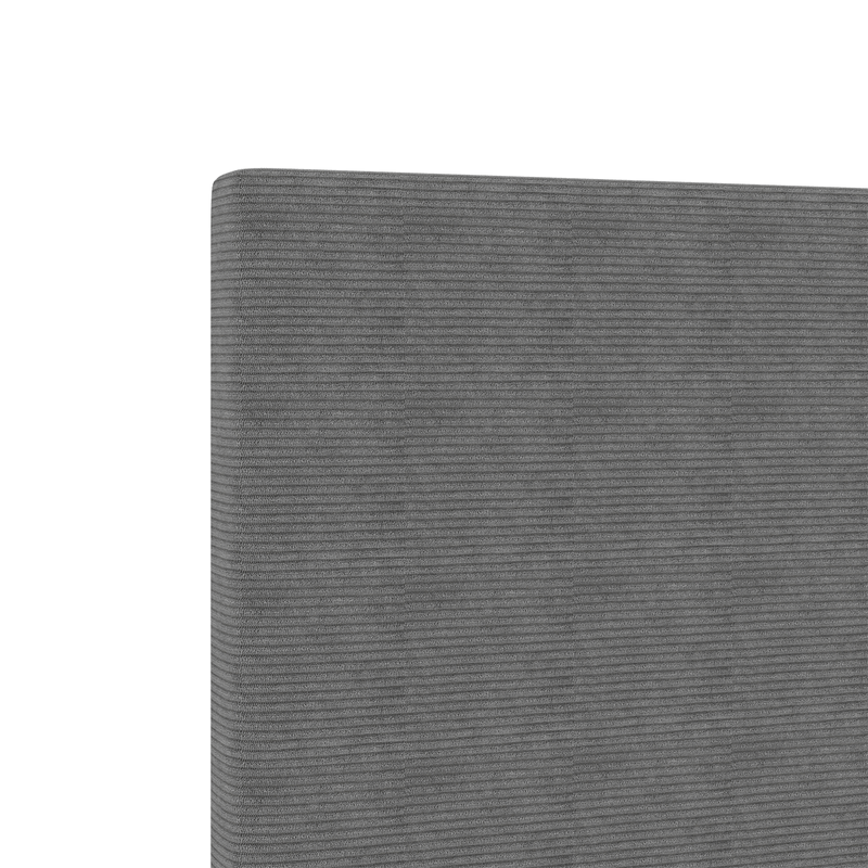 Casa si Gradina - Mobilier - Paturi si accesorii - Accesorii paturi - Tablie de pat design simplu, gri deschis, 140 cm catifea raiata - Infinity.ro