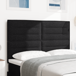 Casa si Gradina - Mobilier - Paturi si accesorii - Accesorii paturi - Tablie de pat design Linii Negru 160 cm Tesatura - Infinity.ro