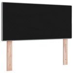 Casa si Gradina - Mobilier - Paturi si accesorii - Accesorii paturi - Tablie de pat cu LED cu butoane intr-un gri deschis de 100 cm, din tesatura - Infinity.ro