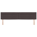 Casa si Gradina - Mobilier - Paturi si accesorii - Accesorii paturi - Tablie de pat LED Design Linii Taupe 72 cm Tesatura - Infinity.ro