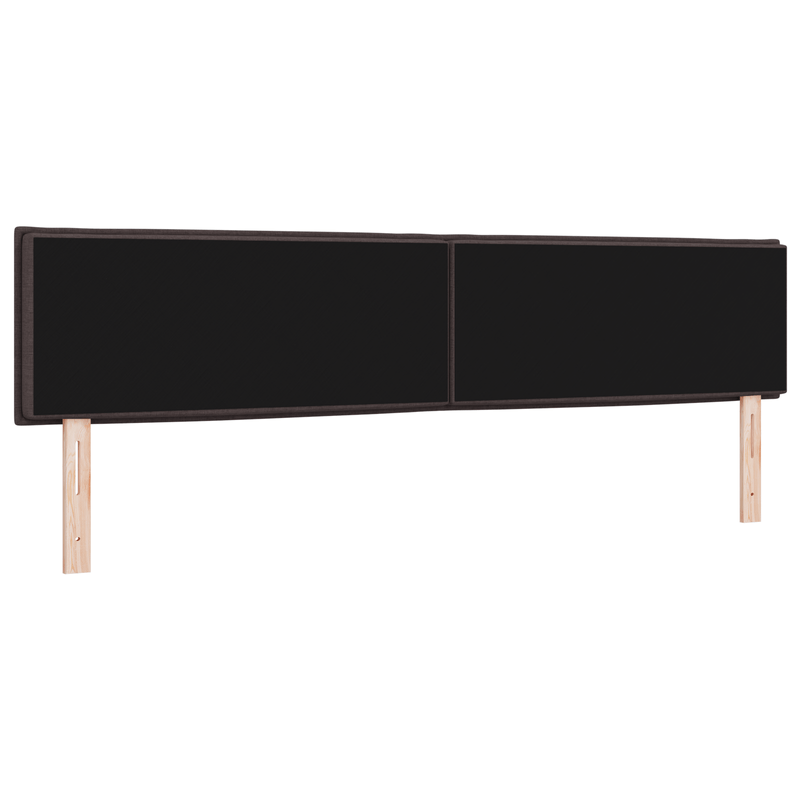 Casa si Gradina - Mobilier - Paturi si accesorii - Accesorii paturi - Tablie de pat LED Design Linii Taupe 72 cm Tesatura - Infinity.ro