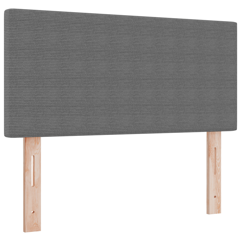 Casa si Gradina - Mobilier - Paturi si accesorii - Accesorii paturi - Tablie de pat cu LED, model simplu, gri deschis, 80 cm, raiat - Infinity.ro