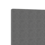Casa si Gradina - Mobilier - Paturi si accesorii - Accesorii paturi - Tablie pat cu LED, gri deschis, 72 cm, raiat - Infinity.ro