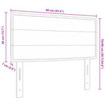 Casa si Gradina - Mobilier - Paturi si accesorii - Accesorii paturi - Perna pentru Tablie pat, maro, 180 cm, piele artificiala - Infinity.ro
