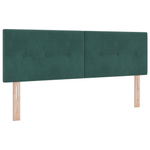 Casa si Gradina - Mobilier - Paturi si accesorii - Accesorii paturi - Tablie de pat cu LED, gri deschis, 180x5x78/88 cm, textil - Infinity.ro