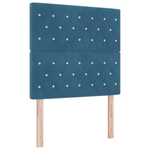 Casa si Gradina - Mobilier - Paturi si accesorii - Accesorii paturi - Tablie de pat LED Negru 100 cm Catifea - Infinity.ro