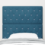 Casa si Gradina - Mobilier - Paturi si accesorii - Accesorii paturi - Tablie de pat LED Negru 100 cm Catifea - Infinity.ro