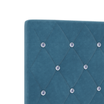 Casa si Gradina - Mobilier - Paturi si accesorii - Accesorii paturi - Tablie de pat LED Negru 100 cm Catifea - Infinity.ro