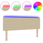 Casa si Gradina - Mobilier - Paturi si accesorii - Accesorii paturi - Tablie de pat cu LED model simplu gri verde deschis 72 cm raiat - Infinity.ro