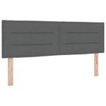 Casa si Gradina - Mobilier - Paturi si accesorii - Accesorii paturi - Perna pentru Tablie de pat, gri taupe, 200 cm, material textil - Infinity.ro