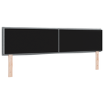 Casa si Gradina - Mobilier - Paturi si accesorii - Accesorii paturi - Tablita LED Design Linii Gri Deschis 90 cm Tesatura - Infinity.ro