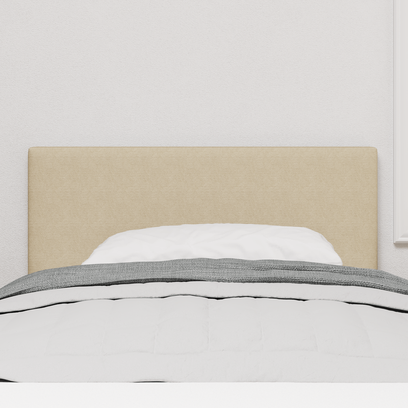 Casa si Gradina - Mobilier - Paturi si accesorii - Accesorii paturi - Tablie pat cu LED, model simplu, gri verde deschis, 80 cm raiat - Infinity.ro