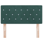 Casa si Gradina - Mobilier - Paturi si accesorii - Accesorii paturi - Perna Tablie de pat, negru, 100 cm, catifea - Infinity.ro