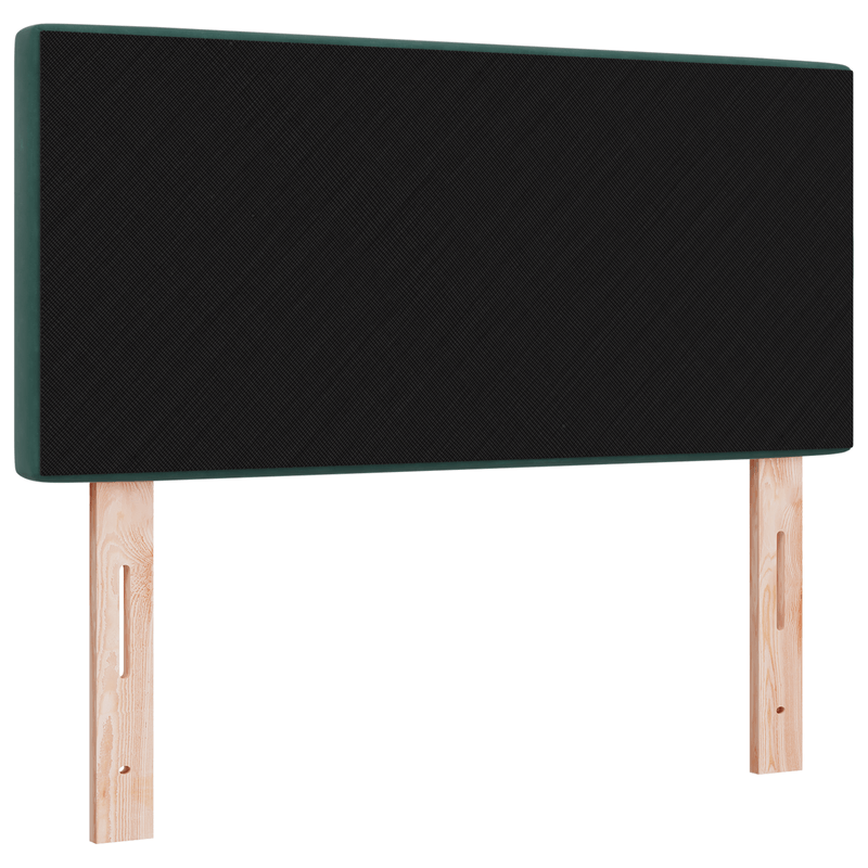 Casa si Gradina - Mobilier - Paturi si accesorii - Accesorii paturi - Perna Tablie de pat, negru, 100 cm, catifea - Infinity.ro