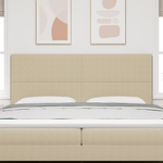 Casa si Gradina - Mobilier - Paturi si accesorii - Accesorii paturi - Tablie pat cu LED, gri erde deschis, 100 cm, raiat - Infinity.ro