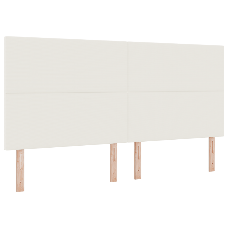 Casa si Gradina - Mobilier - Paturi si accesorii - Accesorii paturi - Tablie pat cu LED, crem, 90 cm, raiat - Infinity.ro