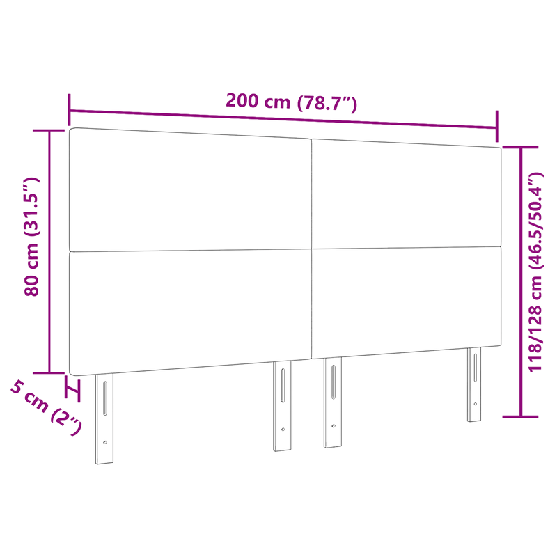 Casa si Gradina - Mobilier - Paturi si accesorii - Accesorii paturi - Tablie pat cu LED, crem, 90 cm, raiat - Infinity.ro