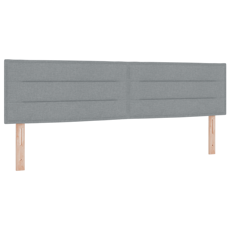 Casa si Gradina - Mobilier - Paturi si accesorii - Paturi - Pat Box Spring cu Saltea Gri Deschis 180x200 cm Tesatura - Infinity.ro