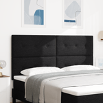 Casa si Gradina - Mobilier - Paturi si accesorii - Accesorii paturi - Tablie de pat LED cu buton din cristal negru 100 cm catifea - Infinity.ro