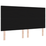 Casa si Gradina - Mobilier - Paturi si accesorii - Accesorii paturi - Tablie de pat LED cu buton din cristal negru 100 cm catifea - Infinity.ro