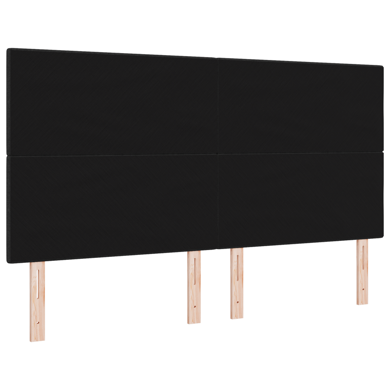 Casa si Gradina - Mobilier - Paturi si accesorii - Accesorii paturi - Tablie de pat LED cu buton din cristal negru 100 cm catifea - Infinity.ro
