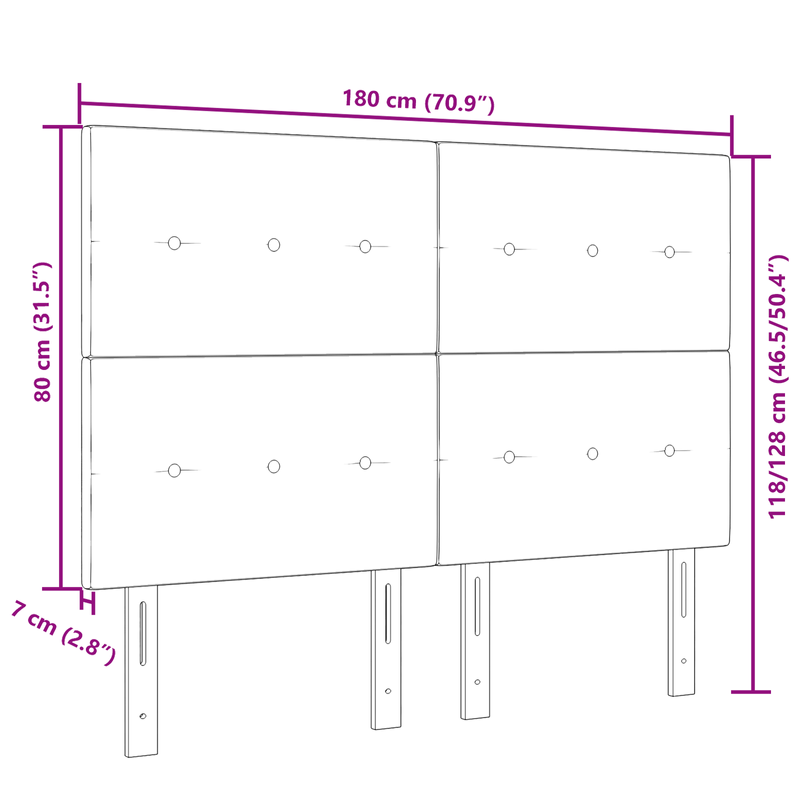 Casa si Gradina - Mobilier - Paturi si accesorii - Accesorii paturi - Tablie de pat LED cu buton din cristal negru 100 cm catifea - Infinity.ro