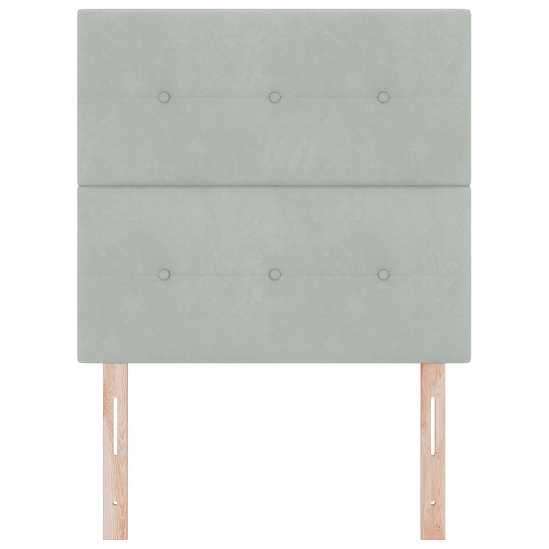 Casa si Gradina - Mobilier - Paturi si accesorii - Accesorii paturi - Perna Tablie de pat, verde, 80 cm, catifea - Infinity.ro
