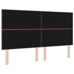 Casa si Gradina - Mobilier - Paturi si accesorii - Accesorii paturi - Tablie de pat cu LED Roz 90 cm Catifea - Infinity.ro