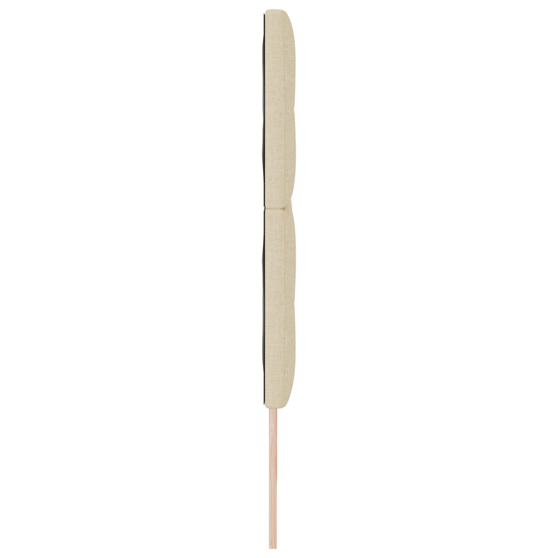 Casa si Gradina - Mobilier - Paturi si accesorii - Accesorii paturi - Tablie de pat cu LED Crem 90 cm Tesatura - Infinity.ro