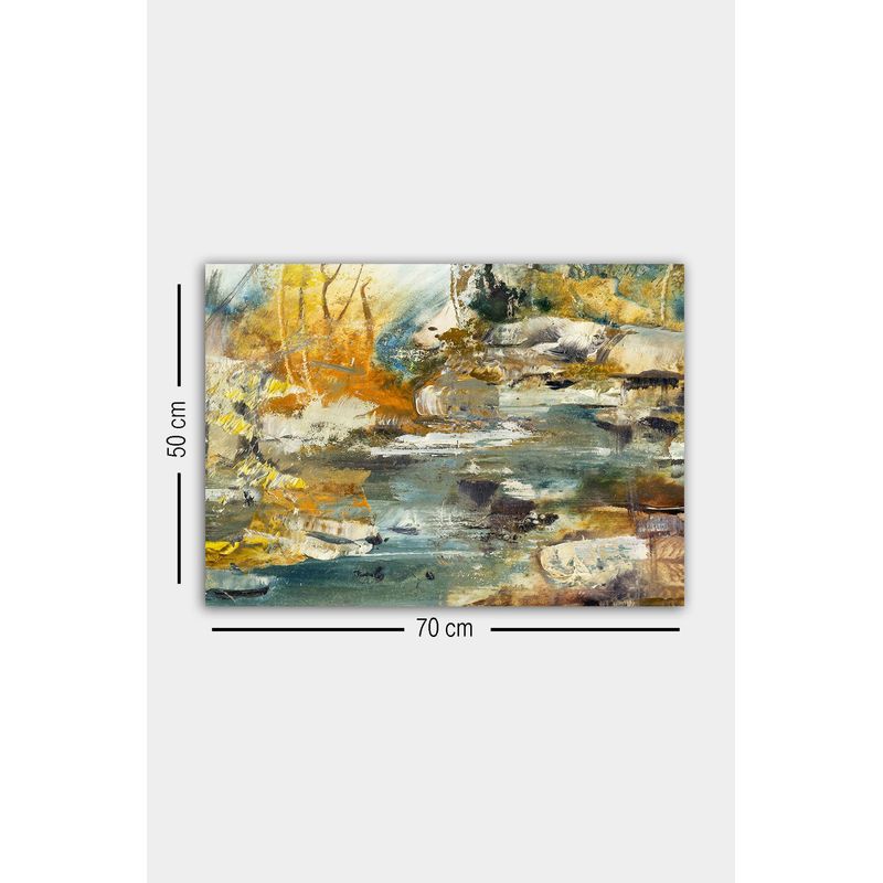 Casa si Gradina - Decoratiuni - Tablouri - Tablou decorativ, Wallxpert, panza, multicolor, 50x70 cm, rama lemn, 529TCR1799 - Infinity.ro