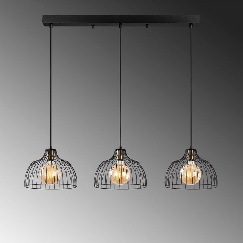 Casa si Gradina - Corpuri si surse de iluminat - Lustre si pendule - Candelabru, Opviq, metal, negru antique, 101x28x46-126 cm - Infinity.ro