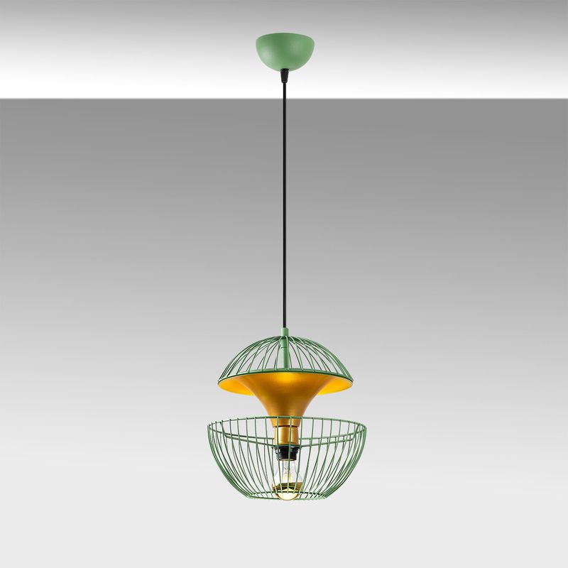 Casa si Gradina - Corpuri si surse de iluminat - Lustre si pendule - Candelabru, Opviq, metal, verde, 30x30x45-135 cm - Infinity.ro