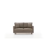 Casa si Gradina - Mobilier - Canapele si coltare - Canapele - Canapea 2 locuri, Hanah Home, poliester, crem, 155x90x82 cm - Infinity.ro