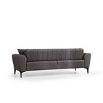 Casa si Gradina - Mobilier - Canapele si coltare - Canapele - Canapea extensibila, Atelier Del Sofa, lemn fag si placi aglomerate, gri inchis, 230x95x77 cm - Infinity.ro