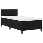 Casa si Gradina - Mobilier - Paturi si accesorii - Paturi - Pat Box Spring cu Saltea Negru 90x190 cm Marmura - Infinity.ro