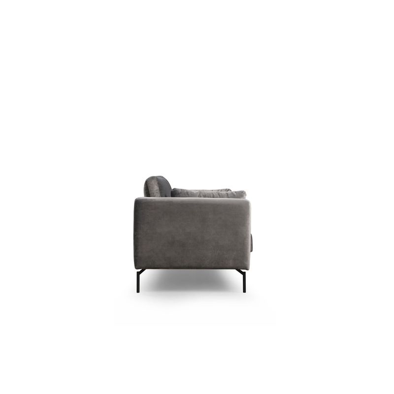 Casa si Gradina - Mobilier - Canapele si coltare - Canapele - Canapea 2 locuri, Hanah Home, lemn fag, gri, 177x87x90 cm - Infinity.ro