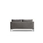 Casa si Gradina - Mobilier - Canapele si coltare - Canapele - Canapea 2 locuri, Hanah Home, lemn fag, gri, 177x87x90 cm - Infinity.ro