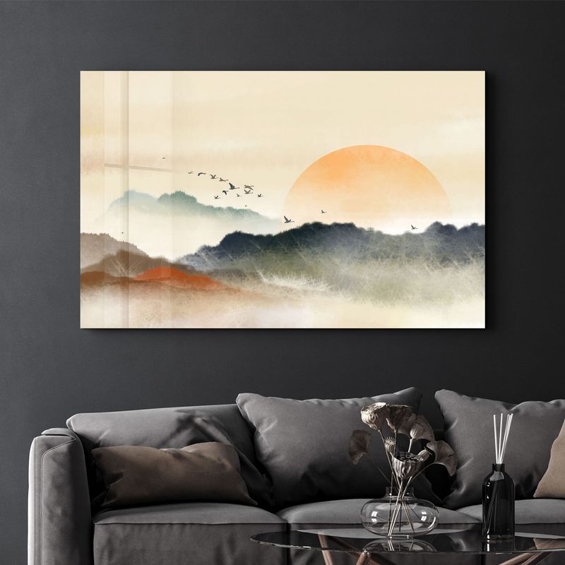 Casa si Gradina - Decoratiuni - Tablouri - Tablou decorativ, Wallxpert, sticla securizata, multicolor, 70x110 cm, 672BRS2399 - Infinity.ro