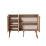 Casa si Gradina - Mobilier - Comode si corpuri - Console - Consola, Hanah Home, pal melaminat, stejar sonoma, 120x36x90 cm, 863SPH3419 - Infinity.ro