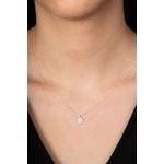 Fashion, accesorii si bijuterii - Femei - Bijuterii femei - Coliere femei - Colier, Heliophilia, argint 925, argintiu, lungime lant 43 cm, 938ELS5861 - Infinity.ro