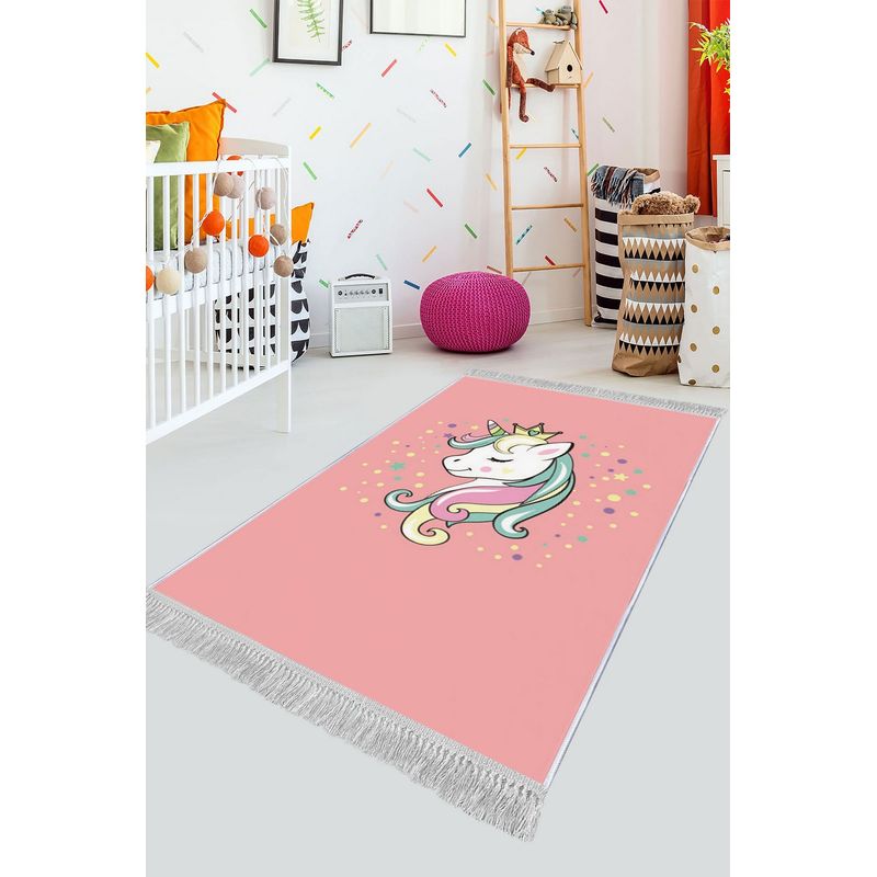 Casa si Gradina - Textile si covoare - Covoare - Covoare copii - Covor, Conceptum Hypnose, multicolor, 120x180 cm, catifea, antiderapant, 595HFT1940 - Infinity.ro