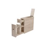 Casa si Gradina - Mobilier - Mobilier baie - Comode baie - Comoda baie, Hanah Home, pal melaminat, travertin, 20x60x55 cm - Infinity.ro