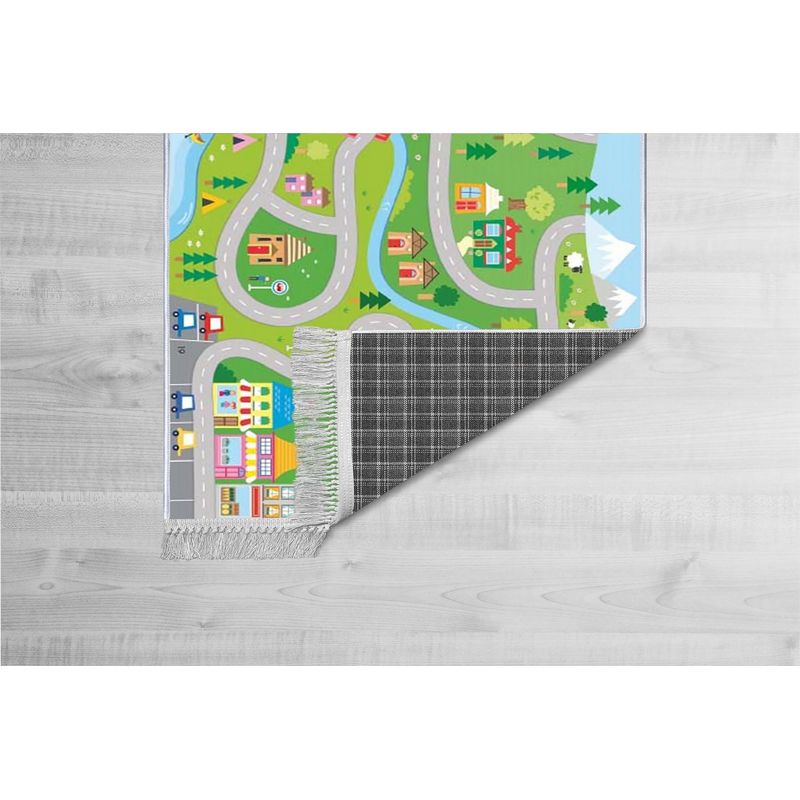 Casa si Gradina - Textile si covoare - Covoare - Covoare copii - Covor, Conceptum Hypnose, multicolor, 80x120 cm, catifea, antiderapant, 595HFT1156 - Infinity.ro