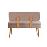 Casa si Gradina - Mobilier - Canapele si coltare - Banchete - Banca, Hanah Home, pal melaminat, pin atlantic si piatra, 110x40x82.5 cm - Infinity.ro