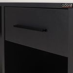 Casa si Gradina - Mobilier - Mese si birouri - Birouri - Birou, Hanah Home, PAL melaminat, antracit, 90x52x75 cm - Infinity.ro