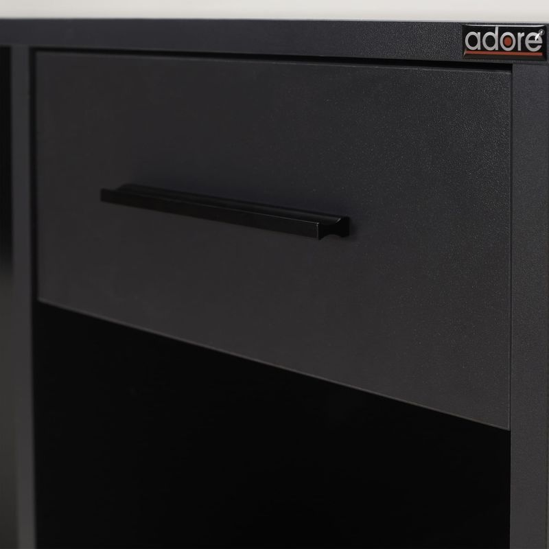 Casa si Gradina - Mobilier - Mese si birouri - Birouri - Birou, Hanah Home, PAL melaminat, antracit, 90x52x75 cm - Infinity.ro